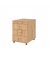 Rollcontainer V1606/R/R/BO V1606, asteiche, 4 Schubladen, Holz
