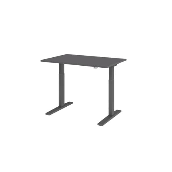 4032062322697 - Schreibtisch VXMKA12 G G elektrisch höhenverstellbar 120x80cm (BxT) rechteckig graphit graphit 4032062322697 Hammerbacher 4032062322697 - Schreibtisch VXMKA12 G G elektrisch höhenverstellbar 120x80cm (BxT) rechteckig graphit graphit 4032062322697 Hammerbacher