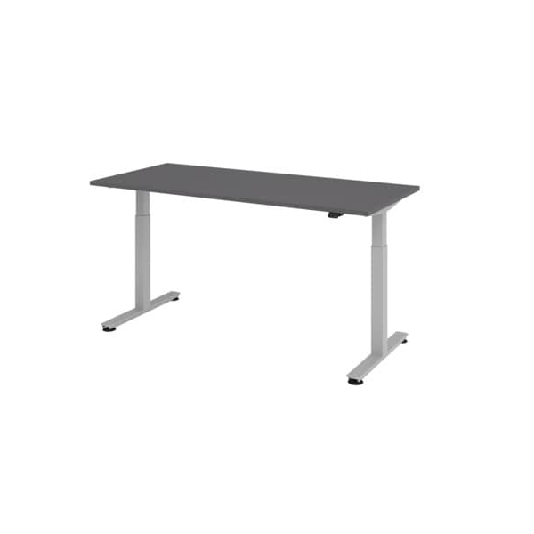 4032062322741 - Schreibtisch VXMST19 G S elektrisch höhenverstellbar 73-119cm (H) 180x80cm (BxT) rechteckig graphit silber 4032062322741 4032062322741 - Schreibtisch VXMST19 G S elektrisch höhenverstellbar 73-119cm (H) 180x80cm (BxT) rechteckig graphit silber 4032062322741
