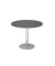 Besprechungstisch VSTF10/G/S, 74,5cm (H), 100x100cm (BxT), rund, graphit / silber