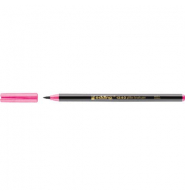 Faserschreiber pink glitzer