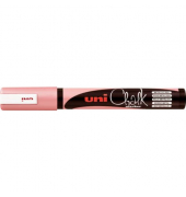 Kreidemarker Uni Chalk metallic rot
