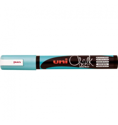 Kreidemarker Uni Chalk metallic grün