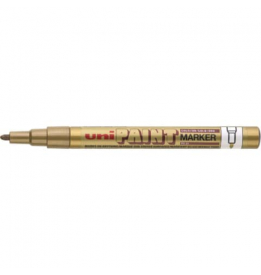 Lackmarker PX21, 182110, Stift, gold, 1-1,5mm Rundspitze