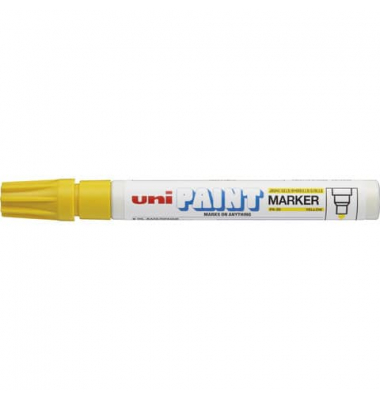Lackmarker 182007, Stift, gelb, 2-3mm Rundspitze