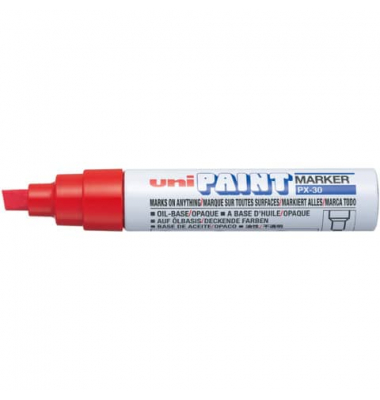 Lackmarker PX-30, 182223, Stift, rot, 4-8,5mm Keilspitze