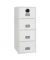 H&auml;ngeregistraturschrank FS2254F Vertikal Fire File, wei&szlig;, 4 Schubladen, 1-bahnig