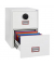 H&auml;ngeregistraturschrank FS2272F Vertikal Fire File, wei&szlig;, 2 Schubladen, 1-bahnig
