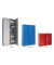 Stahlschrank SCL SCL0891GGE, abschlie&szlig;bar, 2 OH, grau, 91,5x83x37cm (BxHxT)
