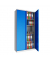 Flügeltürenschrank 4 Fachböden graublau