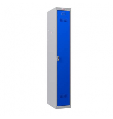 Garderobenschrank 1 Fach graublau