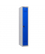 Garderobenschrank  1 Fach graublau