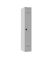 Garderobenschrank 1 Fach grau  grau
