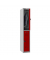Garderobenschrank  2 Fächer grau  rot