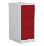 Hängeregistraturenschrank 3Laden grrot