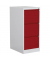 H&auml;ngeregistraturschrank FC1003GRK FC, grau/rot, 3 Schubladen, 1-bahnig