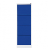 Hängeregistraturenschrank 4Laden grblau