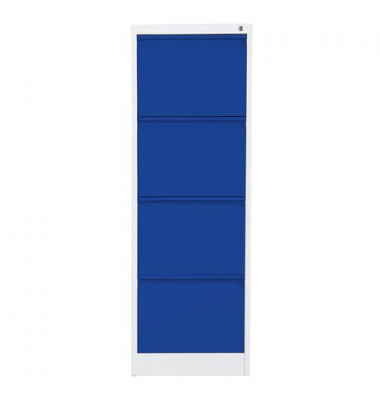 Hängeregistraturenschrank 4Laden grblau