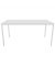 Schreibtisch, 75cm (H), 160x80cm (BxT), rechteckig, weiß / weiß