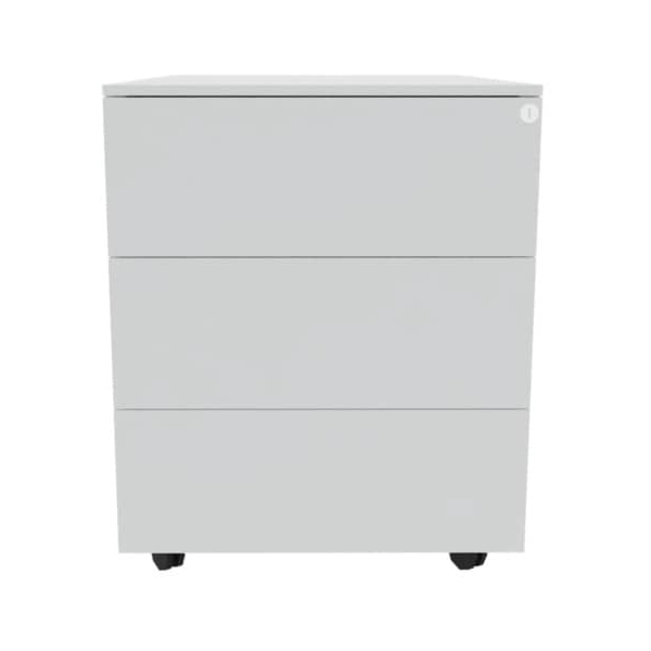 5705831141858 - Rollcontainer 3 Laden Stahl weiß 5705831141858 Q-connect 5705831141858 - Rollcontainer 3 Laden Stahl weiß 5705831141858 Q-connect
