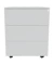 Rollcontainer KF14185, wei&szlig;, 3 Schubladen, Metall, abschlie&szlig;bar