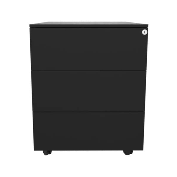 5705831143005 - Rollcontainer 3 Laden Stahl schwarz 5705831143005 Q-connect 5705831143005 - Rollcontainer 3 Laden Stahl schwarz 5705831143005 Q-connect