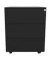 Rollcontainer KF14300, schwarz, 3 Schubladen, Metall, abschlie&szlig;bar