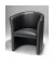 Clubsessel Leder 1er SP01 schwarz