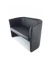 Clubsessel Leder 2er schwarz