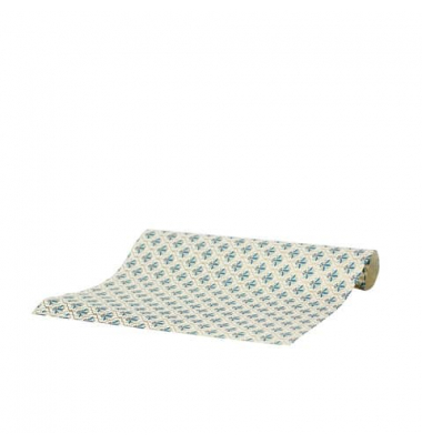 Geschenkpapier 14011516000, Padua, 70cm x 50cm, mehrfarbig (aquablau)