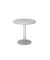 Besprechungstisch MONT.VSTF08/5/S, 74,5cm (H), 80x80cm (BxT), rund, grau / silber