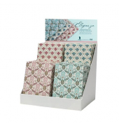 Notizbuch 18821516991, Eleganza, farbig sortiert, A5, blanko, 96 Blatt / 192 Seiten