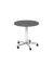 Besprechungstisch MONT.VST08/G/C, sufenlos über Gasdruckfeder höhenverstellbar 72 - 114 cm (H), 80x80cm (BxT), rund, graphit / c