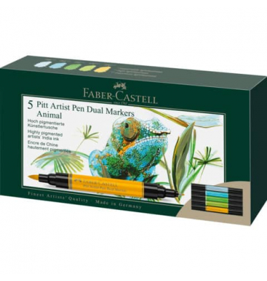 Dualmarker 5ST Tiere