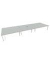 Konferenztisch ECO4200, k.A. 74cm (H), rechteckig, buche / weiß