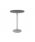 Stehtisch MONT.VSTH08/G/S 111,6cm (H), Ø 80cm (BxT), rund, graphit / silber