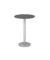 Stehtisch MONT.VSTH08/G/S 111,6cm (H), Ø 80cm (BxT), rund, graphit / silber