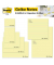 Haftnotizen 6306PK, XL-Notes, 76x76mm, gelb, quadratisch