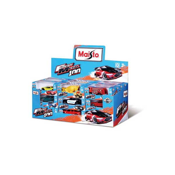 36 Stück MAISTO Spielzeugautos Metall sortiert 0090159088332 MAISTO