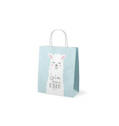 Geschenktasche 991673 Zoofreunde, allgemein, gedrehte Papierkordel, Lama, 200mm x 240mm