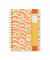 Notizbuch OPP03, Waves melody, mehrfarbig, A5, liniert, 100g, 80 Blatt / 160 Seiten