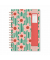 Notizbuch OPP04, Reign. Flower, bunt, A5, liniert, 100g, 80 Blatt / 160 Seiten