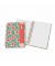 Notizbuch OPP04, Reign. Flower, bunt, A5, liniert, 100g, 80 Blatt / 160 Seiten