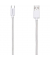 Ladekabel USB-AUSB-C fishnet weiß