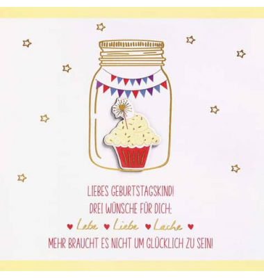 Geburtstagskarten 66-2015 15x15 cm 150mm x 150mm (BxH)