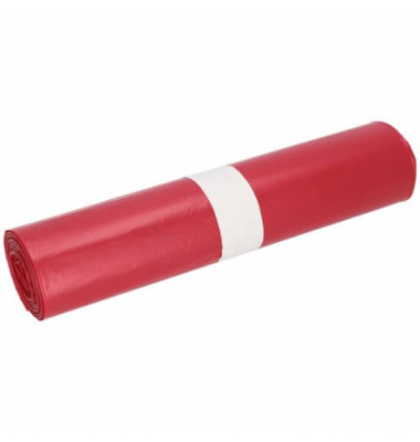 Müllsäcke 21004 Standard Typ 60, rot, 120 Liter, offen