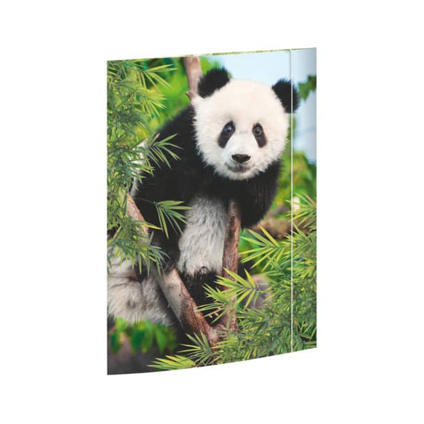 4002871453769 - Gummizugmappe 45376 A3 bunt Karton 500g mit 3 Einschlagklappen 4002871453769 RNK