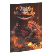 Gummizugmappe 45378, A3 bunt Karton 500g, mit 3 Einschlagklappen