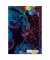 Notizbuch 46822, Neon , schwarz, A4, blanko, 70g, 96 Blatt / 192 Seiten