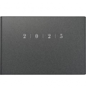 Taschenkalender 70-17 563 805, grau, 1 Woche / 2 Seiten, , 2025